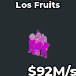 Los Fruits 92M s Candy Los Tictacs Recipe (Секретный персонаж)