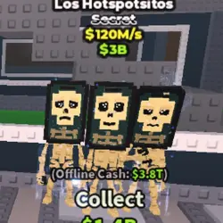 Los Hotspotsitos 120M s 1 TRAIT (Секретный персонаж)