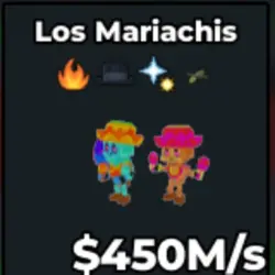 LOS MARIACHIS - [ 450M s] - V262 (Секретный персонаж)