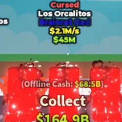 Los Orcalitos [Cursed] 2.1 M s (Brainrot God персонаж)