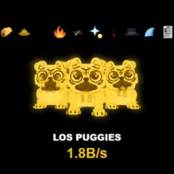 Los Puggies Gold 1.8B s Exclusive - Ultra Rare (Секретный персонаж)