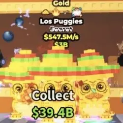 Los Puggies Gold 547.5M s (Секретный персонаж)