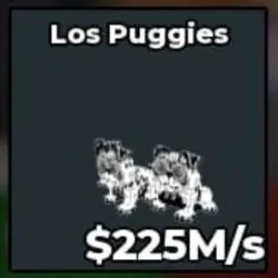Los Puggies Yinyang 225M s (Секретный персонаж)