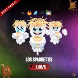 Los Spaghettis 1.6B s (Секретный персонаж)
