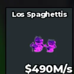 Los Spaghettis 490 M s - Galaxy Mutation @sheweisz4 (Секретный персонаж)