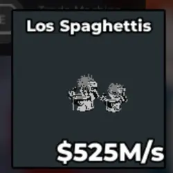 Los Spaghettis Yin - Yang 525M s (Секретный персонаж)