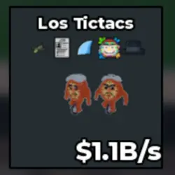 Los Tictacs 1.1B s (Секретный персонаж)