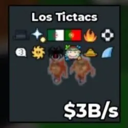 LOS Tictacs 3B s with 12 Trait, Very Good and Clear Trait RAF (Секретный персонаж)
