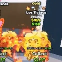 Los Tictacs Gold $1B S (Секретный персонаж)