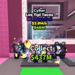 Los Tipi Tacos Cyber Very RARE (Brainrot God персонаж)
