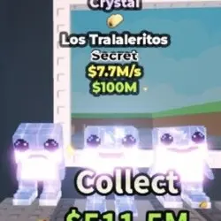 Los Tralaleritos CRYSTAL 7.7M s (Секретный персонаж)