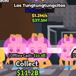 Los Tungtungtungcitos 1.2M s (Brainrot God персонаж)
