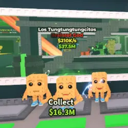 Los Tungtungtungcitos$210K s (Brainrot God персонаж)