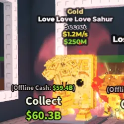 Love Love Love Sahur #Gold (Секретный персонаж)