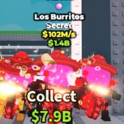 Low Exist [Cursed] Los Burritos 102M s Bubblegum Ultra (Секретный персонаж)