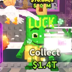 Luck Luck Luck Sahur 76.8 M s with 5 traits (Секретный персонаж)