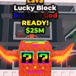 Lucky Block GOD Lava (Brainrot God персонаж)