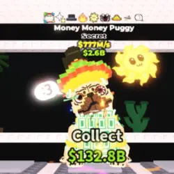 Money Money Puggy 777 M s (Секретный персонаж)
