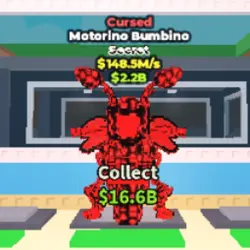Motorino Bumbino 148.5 M s Cursed ! Secret PE (Секретный персонаж)