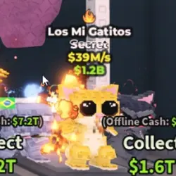 NO TACO Los Mi Gatitos 39M s Fire #BP3 (Секретный персонаж)