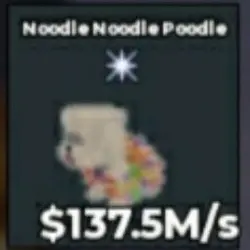 Noodle Noodle Poodle 137.5M s (Секретный персонаж)
