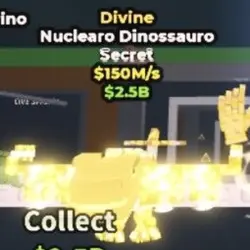 Nuclearo Dinossauro 150M s DIVINE (Секретный персонаж)