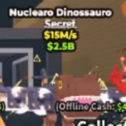 Nuclearo Dinossauro 15M s secret (Секретный персонаж)