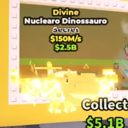 Nuclearo Dinossauro Divine 150 M s (Секретный персонаж)