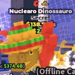 Nuclearo Dinossauro Gold 138.7 M s (Секретный персонаж)