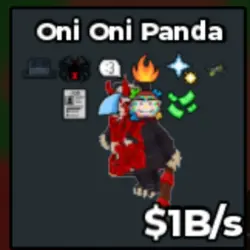 ONI ONI PANDA 1B (Секретный персонаж)