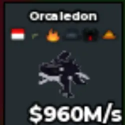 ORCALEDON 960 M S - SECRET - 5 TRAITs (Секретный персонаж)