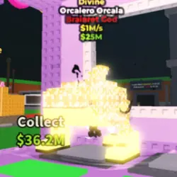 Orcalero Orcala Divine Very RARE (Brainrot God персонаж)