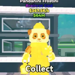 Pandanini Frostini Gold 367.5K s - God Gold.[ Event Christmas 2025 ] (Brainrot God персонаж) | Steal