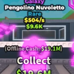 Pengolino Nuvoletto Galaxy 504 s " Rare drop" (Редкий персонаж)