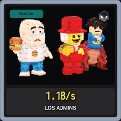 Phantom Los Admins 1.1B s (Секретный персонаж)