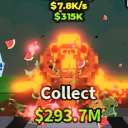Pipi Watermelon 7K s Secret Lava (Легендарный персонаж)