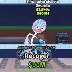 Pirulitoita Bicicletera 2.5M s (Секретный персонаж)