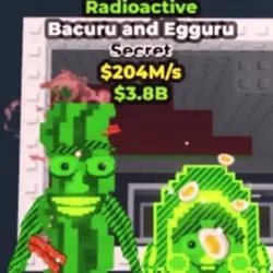 Radioactive Bacuru and Egguru (Секретный персонаж)