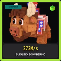 Radioactive Bufalino Boomberino 272M s (Секретный персонаж)