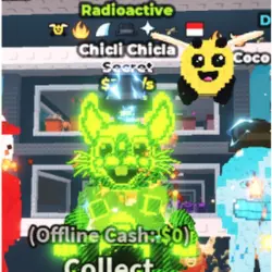 Radioactive Chicli Chicla 1.5B S (BEE +6 Traits) #G4WK9H (Секретный персонаж)
