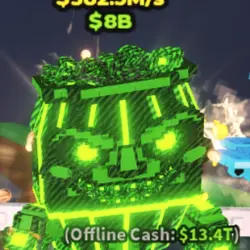 Radioactive Gold Gold Gold - 382.5M s - Secret 2M (Секретный персонаж)