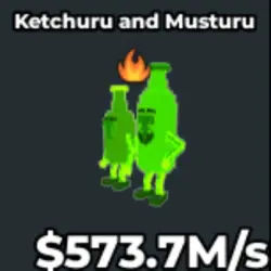 Radioactive Ketchuru and Musturu $573.7M s V258 (Секретный персонаж)