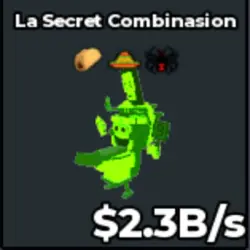 Radioactive La Secret Combinasion 2.3 B s (Секретный персонаж)