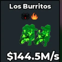 Radioactive Los Burritos 144.5 M s - Quick and (Секретный персонаж) | Steal a Brai