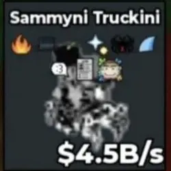 Rarest Yinyang Sammyni Truckini 4,5B s LOW Exist Mutation U CAN Check Good for Collector #alm