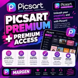 Picsart Pro 1 Month I Fast Delivery I PRO SUBSCRIPTION I Cheapest