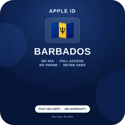 Apple ID Барбадос | App Store | Без 2FA |  | Полный доступ |
