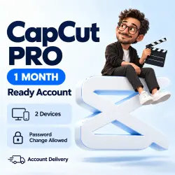 CapCut Pro — 1 месяц | Готовый аккаунт | 2 устройства | Полная