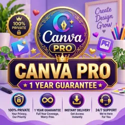Canva PRO 1 YEAR | PERSONAL ACCOUNT | 10 GUARANTEE