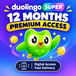 Duolingo Super на 12 месяцев — Мгновенная активация, Карта не требуется! Акция скоро заканчивается!